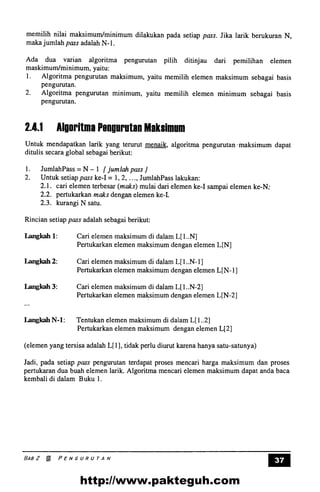 Algoritma pemrograman 2 | PDF