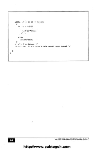 Algoritma pemrograman 2 | PDF