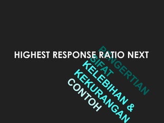 HIGHEST RESPONSE RATIO NEXT

 