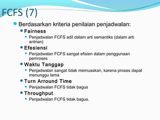 Algoritma penjadwalan proses