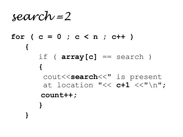 Algoritma searching
