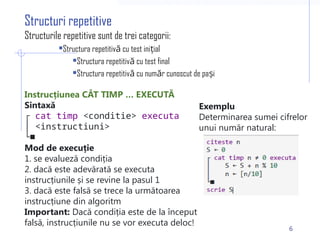 Introducere. Algoritmi elementari în pseudocod | PPTX