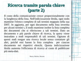 Algoritmi E P2P