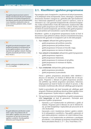 Algoritmi dhe programimi , prezantime per shkolla te mesme | PDF