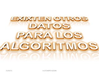 21/03/11 I.E.D CAMPO ALEGRE 