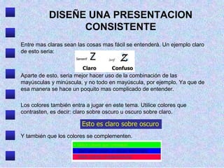 El poder visual | PPTX