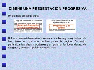 El poder visual | PPTX