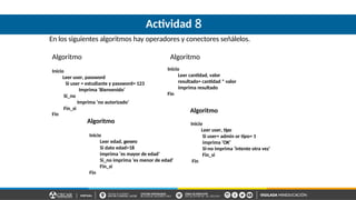 Planeación de Logica de programación - tic 1 | PPTX