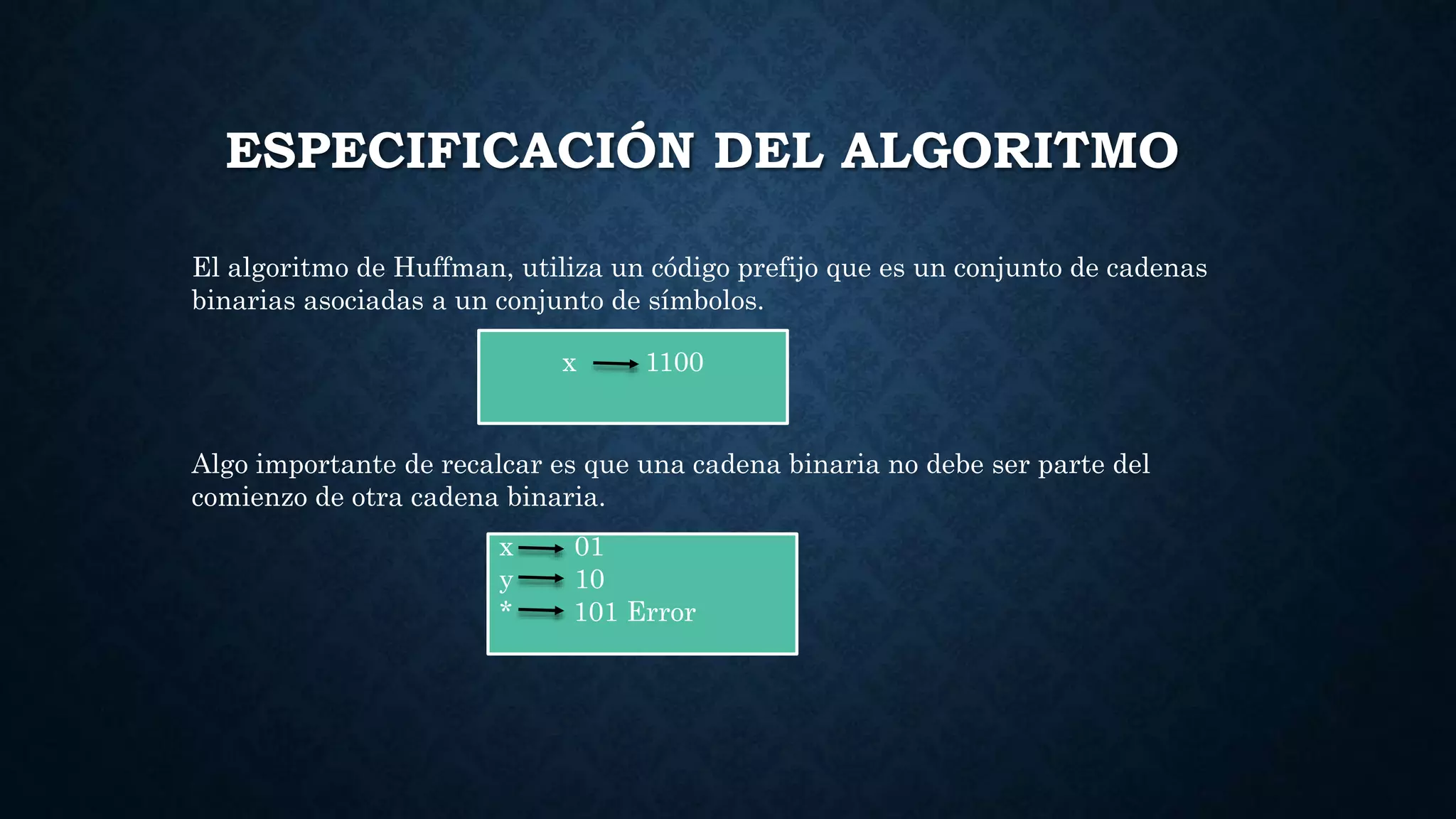 Algoritmo de compresión de huffman | PPTX | Programming Languages ...
