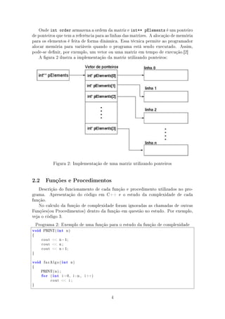 Algoritmo e estruturas de dados operações com matrizes | PDF