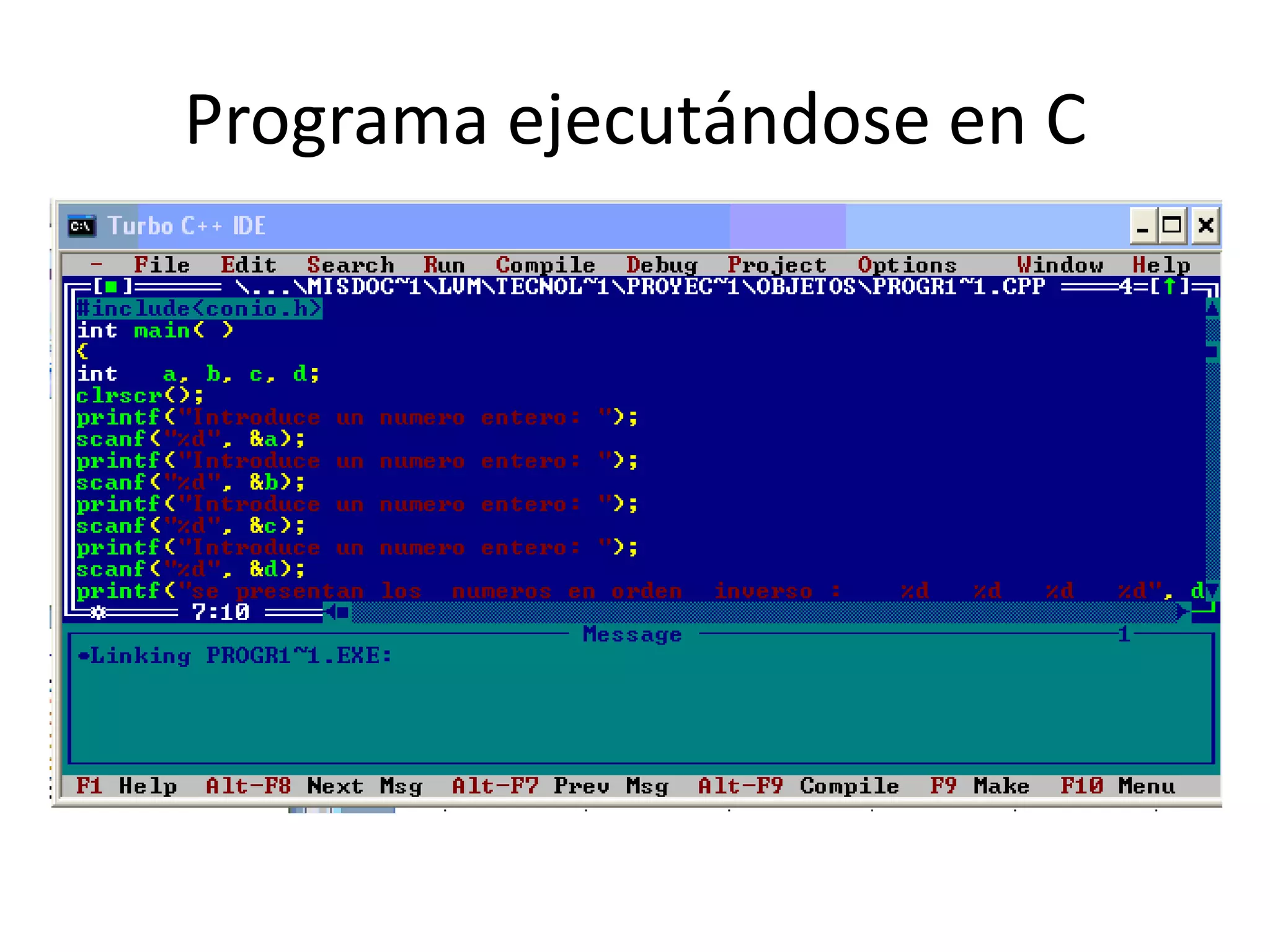 %f 	salida de un número real