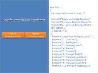 Algoritmo figuras geometricas_ppt | PDF