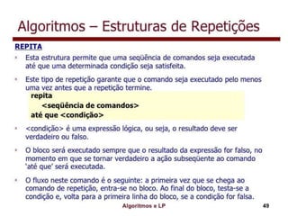 Algoritmo e lógica de programação