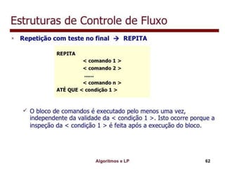 Algoritmo e lógica de programação