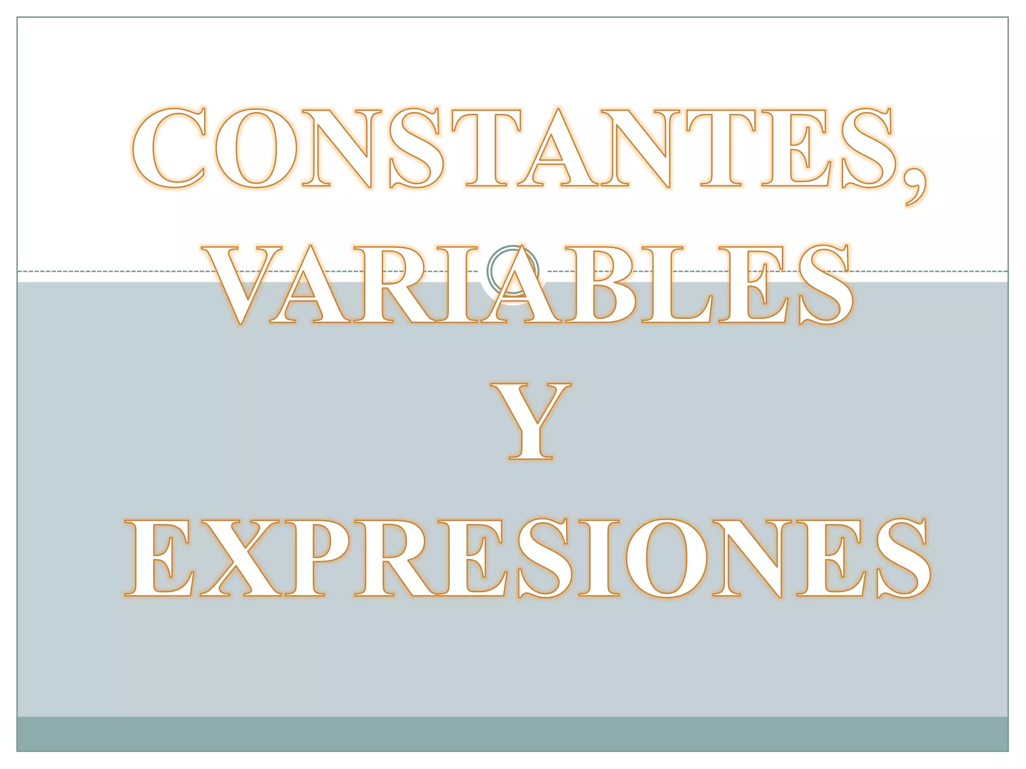 Datos alfanuméricos (string): Es una secuencia de caracteres alfanuméricos que permiten representar valores identificables de forma descriptiva, esto incluye nombres de personas, direcciones, etc.IDENTIFICADORESUn identificador es una secuencia de caracteres que sirve para identificar una posición en la memoria de la computadora, que permite acceder a su contenido. Reglas para formar un identificadorDebe comenzar con una letra (A - Z, mayúsculas o minúsculas) y no deben contener espacios en blanco. 