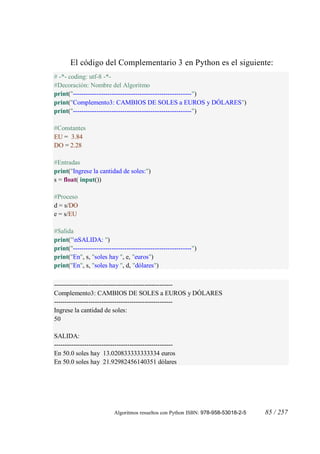 códigos de python | pdf Images High Quality Grahic Algoritmos resueltos-con-python | PDF