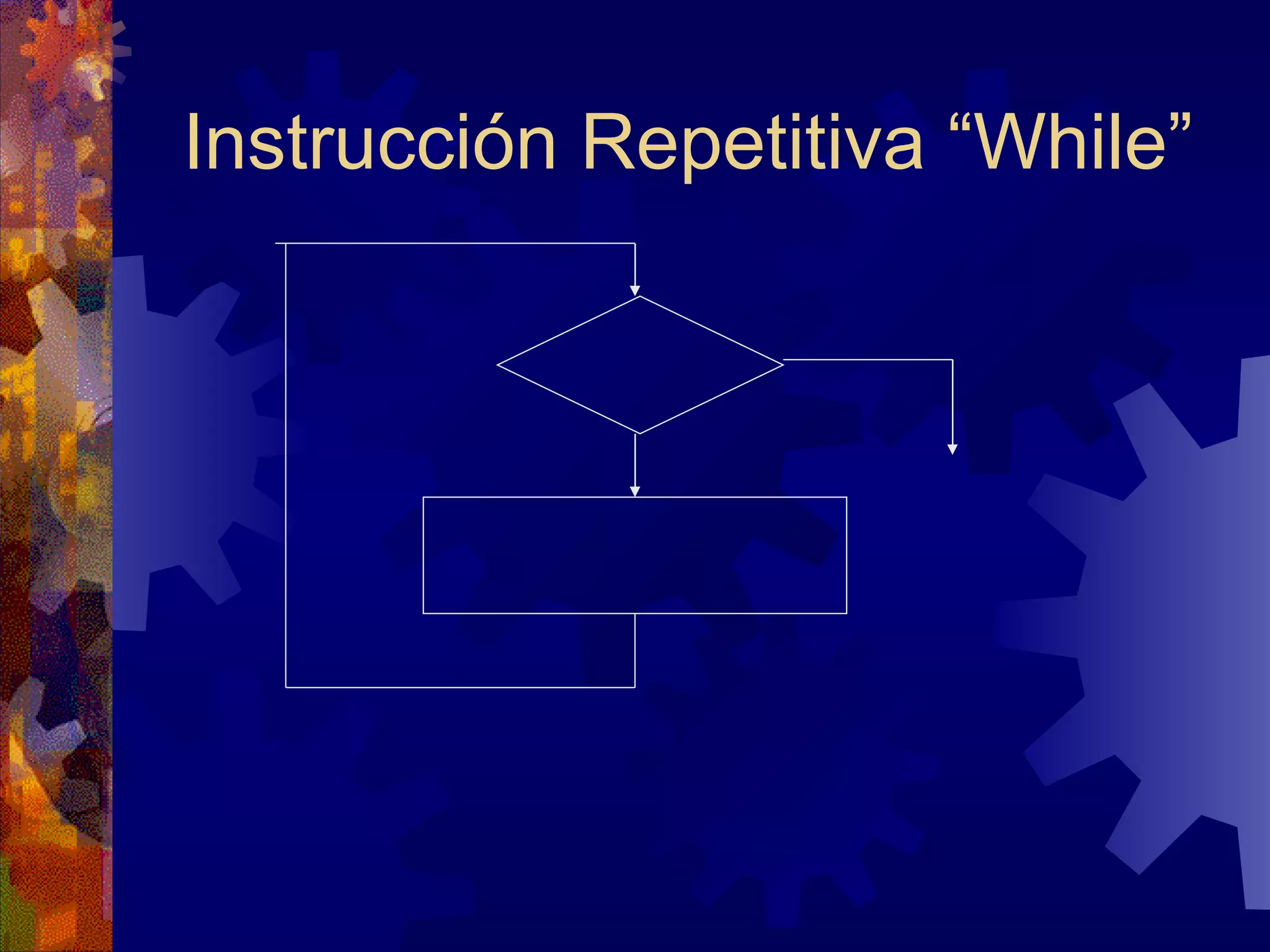 Instrucción Repetitiva “While” 