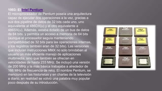 Evolución de los microprocesadores | PPTX