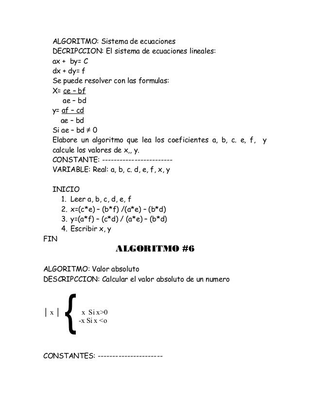 Algoritmos 50 Ejemplos 1