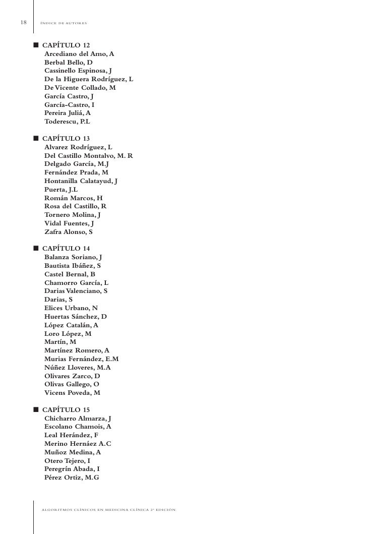 Algoritmos Clnicos En Medicina