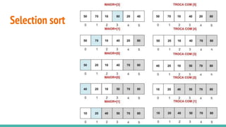 Selection sort
 