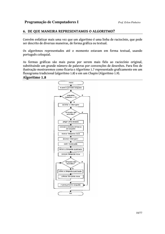 Algoritmos em portugol | PDF