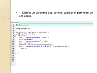 Algoritmos en c++ | PPTX