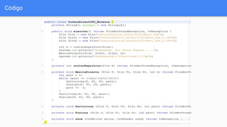 Código
 