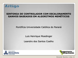 Algoritmos Memeticos