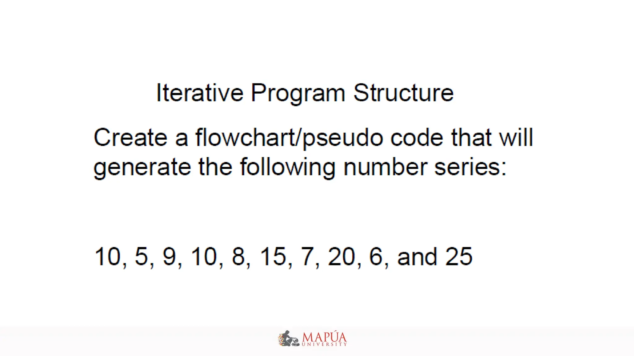 Iterative/Repetition Programming Structures | PPT