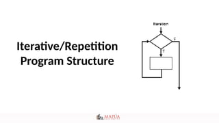 Iterative/Repetition Programming Structures | PPT