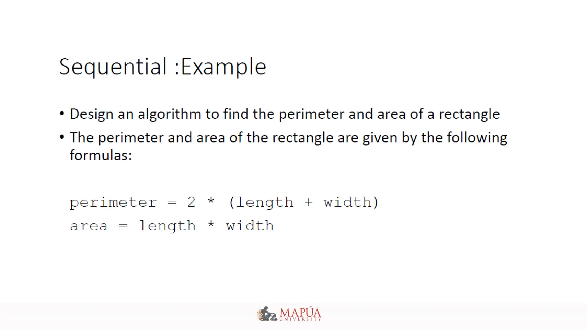 Sequential Flowchart and Pseudocode Design | PPT