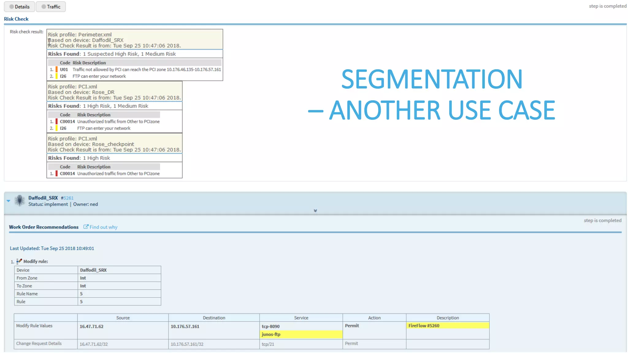 SEGMENTATION
– ANOTHER USE CASE
 