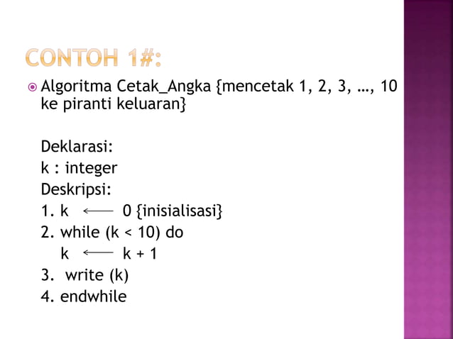 Algo temu 4 struktur dasar algoritma | PPTX