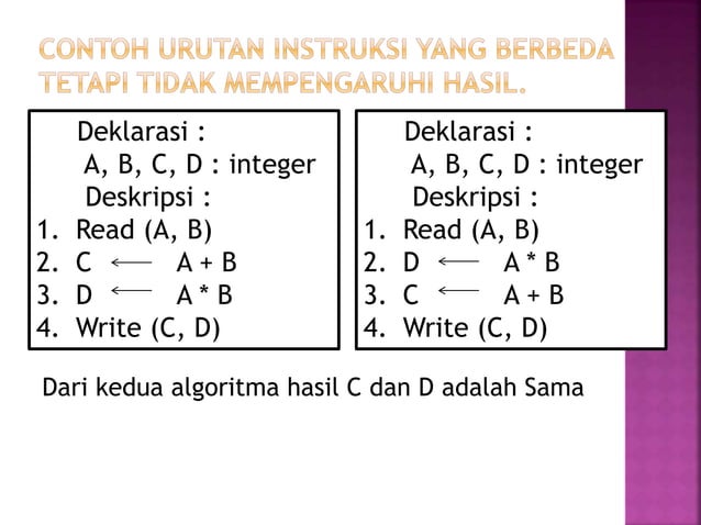 Algo temu 4 struktur dasar algoritma | PPTX