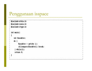 Pemrograman #11 | PDF