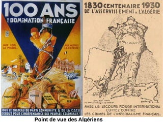 Point de vue des Algériens
 