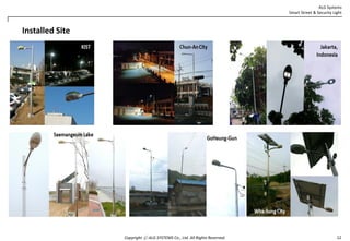 Smart Streetlight, Smart Pole for Smart city