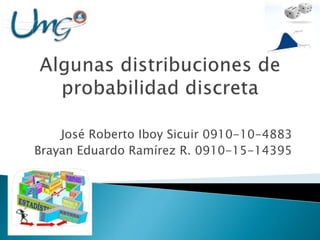 José Roberto Iboy Sicuir 0910-10-4883
Brayan Eduardo Ramírez R. 0910-15-14395
 