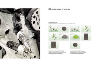 OFF ON
SISTEMA START/STOP.
Este sistema permite poupar combustível e reduzir as emissões de CO2.
O sistema Start/Stop é ativado quando o
automóvel está em ponto morto. O motor
desliga-se completamente e assim permanece
até carregar no pedal da embraiagem.
Para voltar a pôr o automóvel em
movimento, basta carregar no pedal da
embraiagem, meter a primeira velocidade
e o motor arranca automaticamente.
 