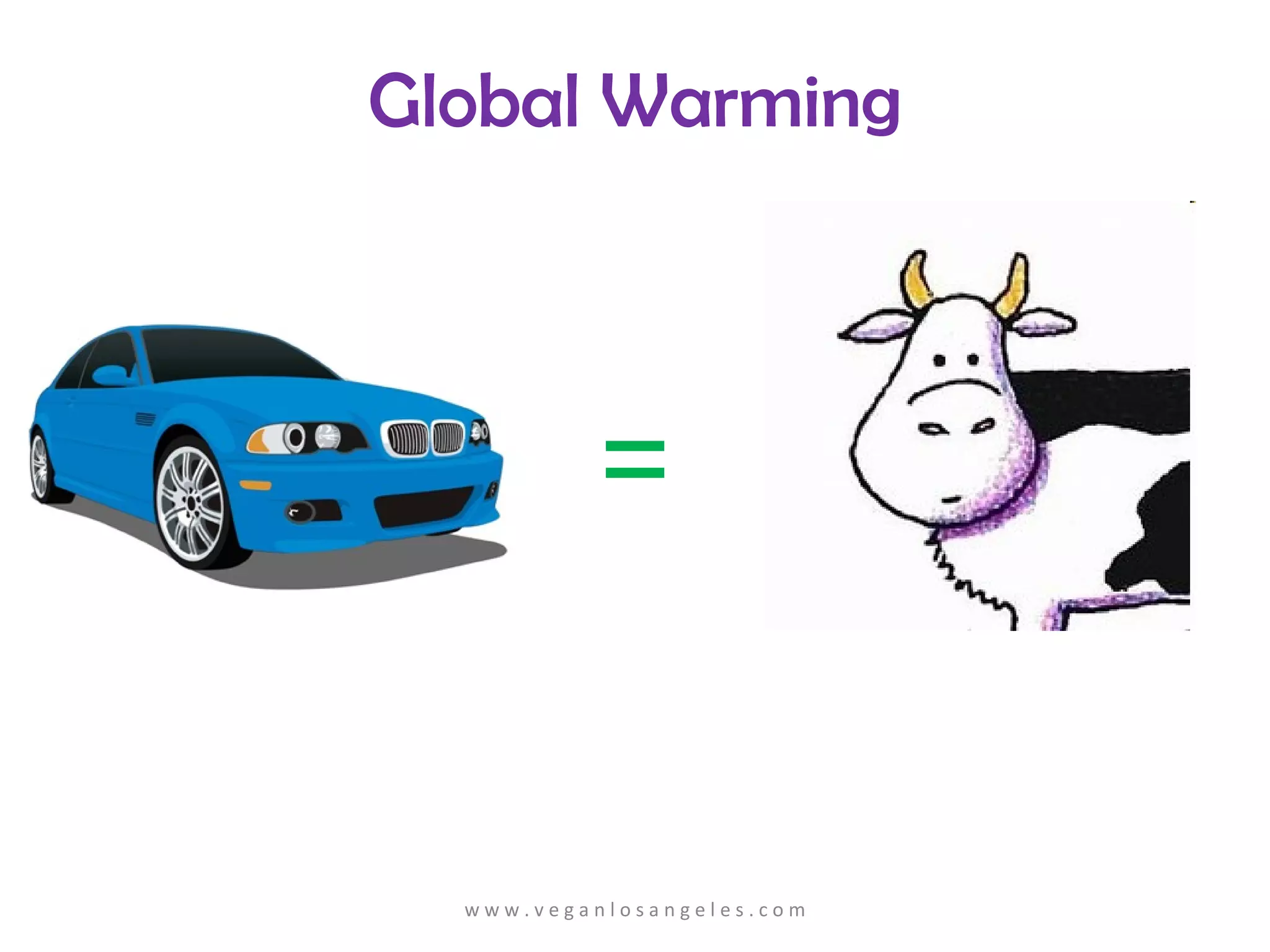 = w w w . v e g a n l o s a n g e l e s . c o m Global Warming 