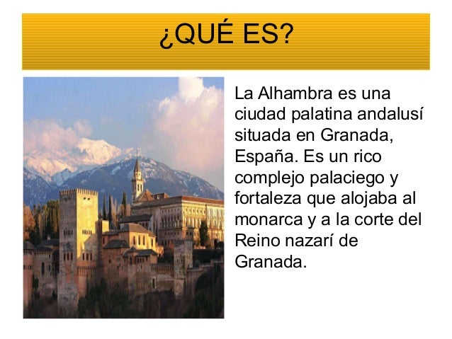 Quien Construyo La Alhambra De Granada