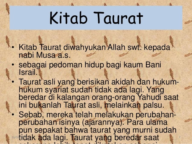 Iman Kepada Kitab  Allah