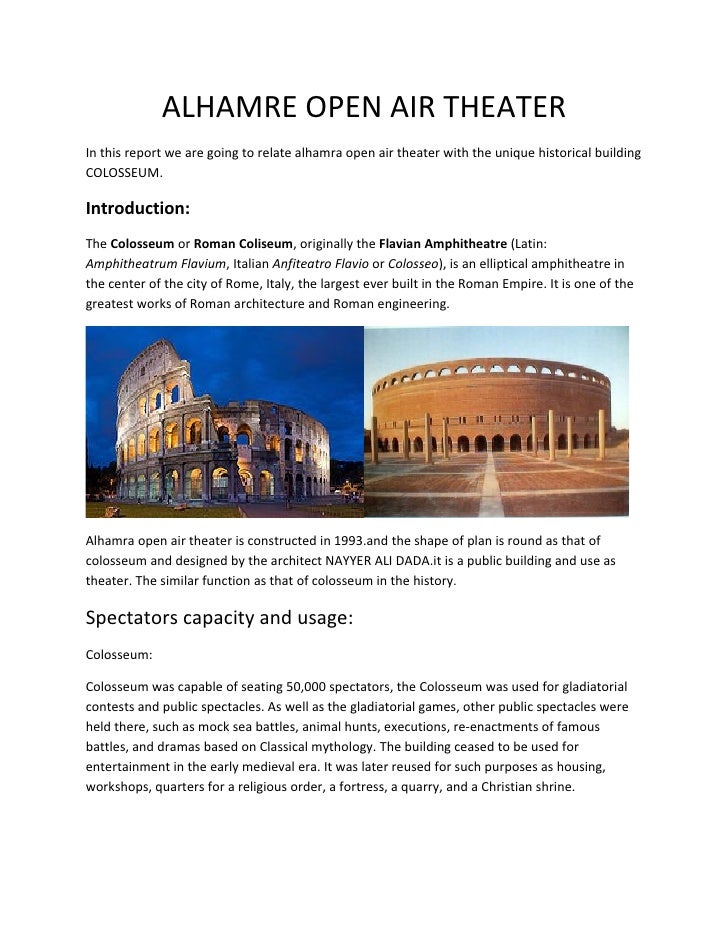 alhamra open air theater quarry works theater
