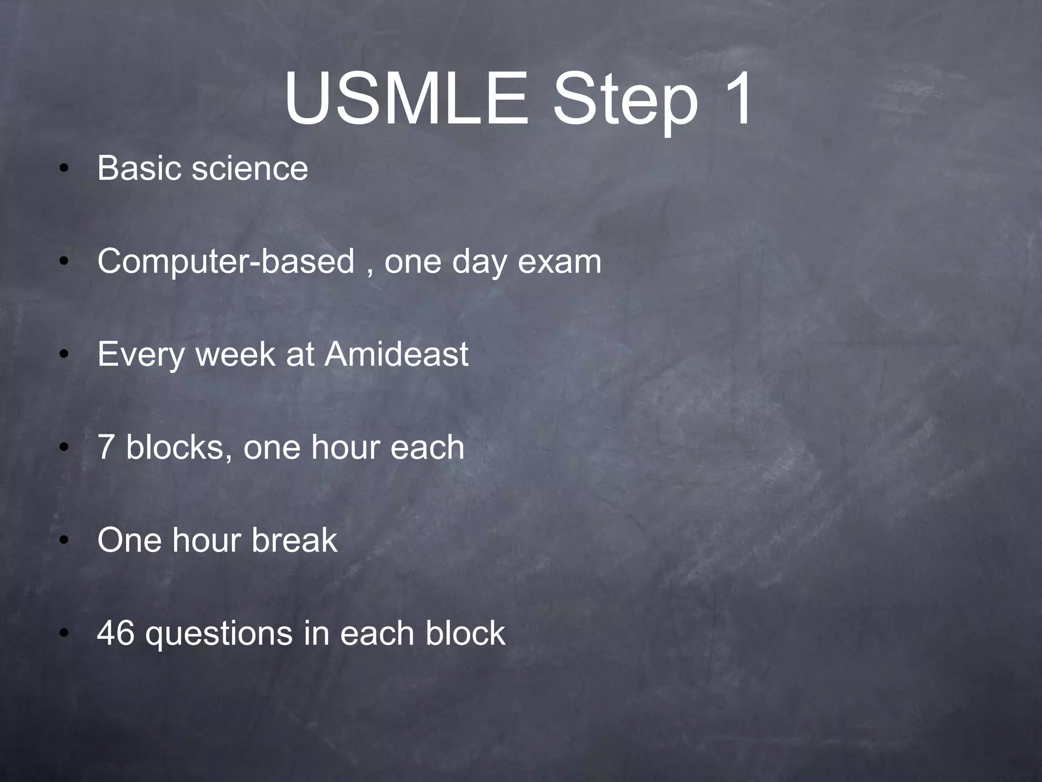 Clinical Skills (CS)USMLE step 3