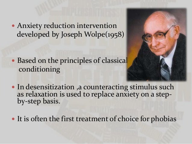SYSTEMATIC DESENSITIZATION