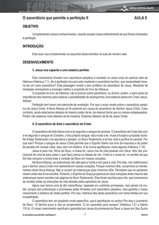 AliançAs Novo Velho Testamentos Modulo 2