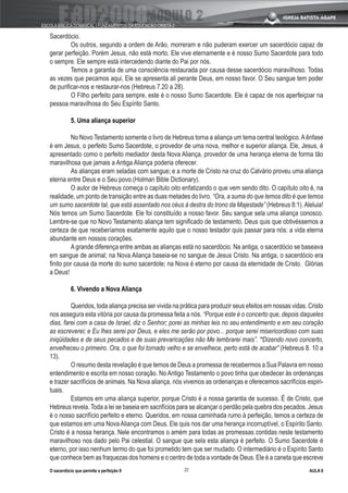 AliançAs Novo Velho Testamentos Modulo 2