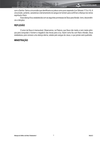 AliançAs Novo Velho Testamentos Modulo 2