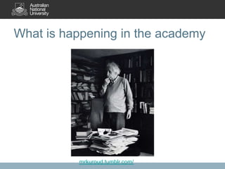 What is happening in the academy

mrkuroud.tumblr.com/

 